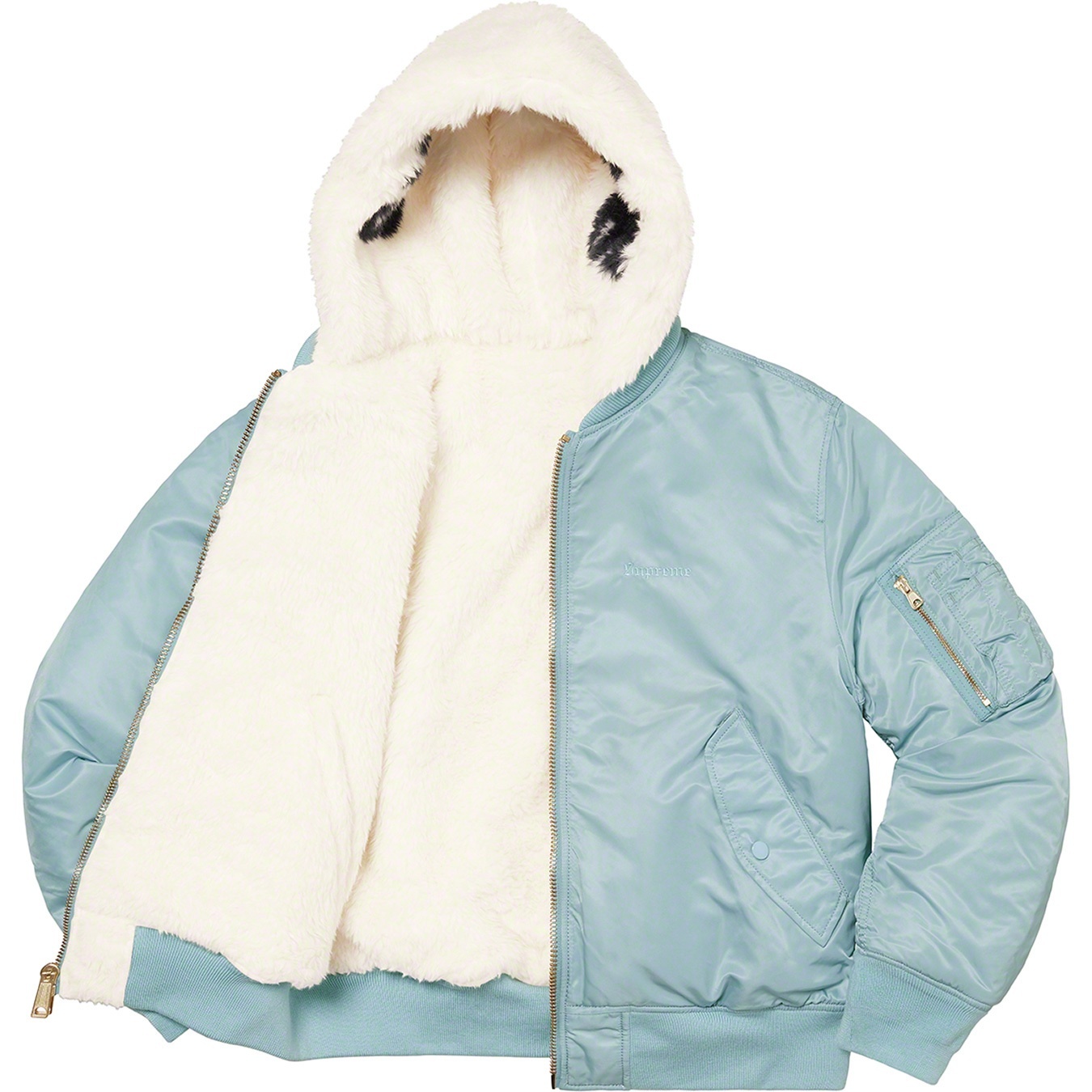 Faux Fur Reversible MA-1 view 15